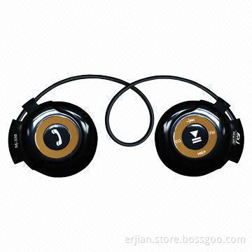 SD card Bluetooth Headphone/Neckband Sports MP3 Player Earphones for Smartphones/iPhone